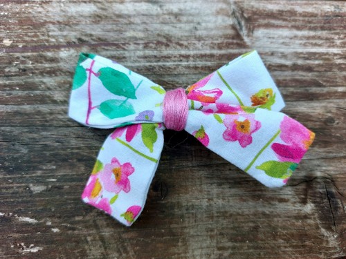 Pink floral hair - floral, set