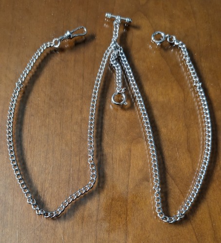 Double albert pocket watch - pocket,