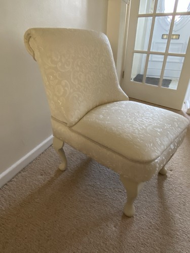 Ivory cream brocade - a,