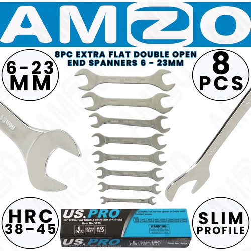 Pro 8pc extra flat double - 8pc,