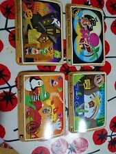 4 PRO BEAR'S SPY ADVENTURE CARD. YOYO BEAR CARDS pre owned 