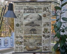 VINTAGE | SCHOOL WALL MAP WALL