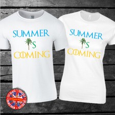 Game of Thrones Inspired "Summer Is Coming" T-shirt, Holiday, Vacation, Gift