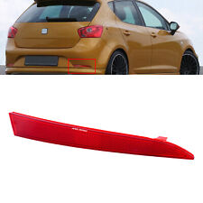 Right Side Red Rear Bumper Reflectors Tail Lamp Fit SEAT IBIZA 6J MK IV 08-12