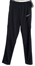 Nike Dri Fit Slim Unisex Football Pants Elasticated Waist Pockets S Black BNWT