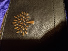 Black Tree Design Clutch Bag