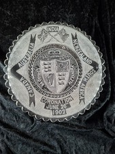 Antique Clear Glass Coronation