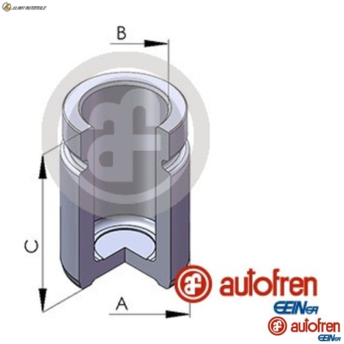 Piston brake caliper - brake,