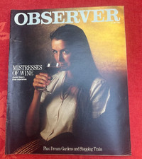 Observer Magazine: 31st July 1983 - Mistresses,  Masters of Wine, The Broads