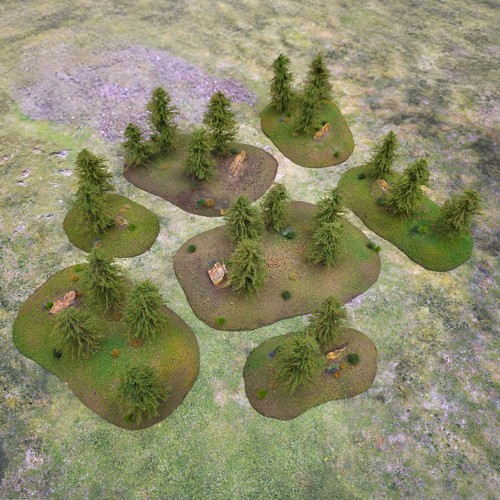 Handmade terrain scenery - handmade,