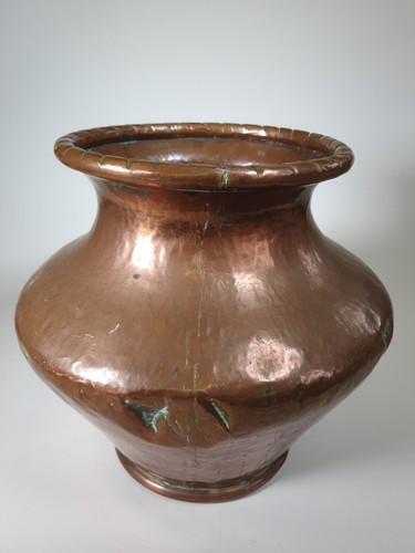 Copper vase vintage - ,