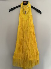 Yellow String Dance Costume