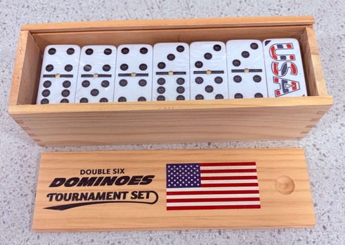 Domino set double six - domino,