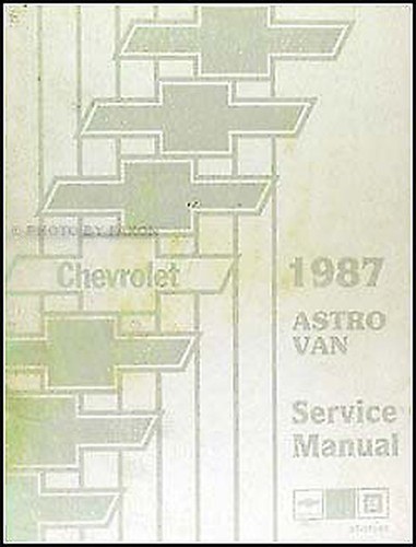 1987 chevrolet astro - 1987,