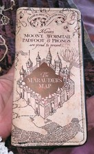 The Marauders Map Design Long Purse Wallet Harry Potter 