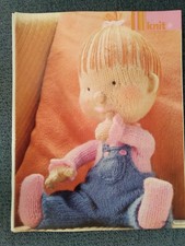 Alan Dart  Baby  Pearl   Doll  Toy  Knitting Pattern