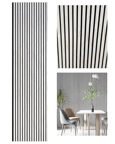 Marble acoustic slat - acoustic, wall