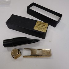 LAWTON tenor saxophone mouthpiece 8*BB hard rubber / ebonite , circa 2000