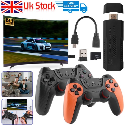 Retro game stick console - 4k,