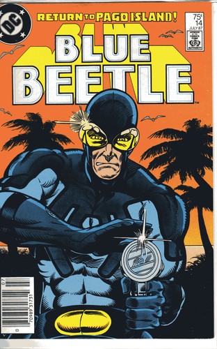 Blue beetle of 24 - beetle, (vol.