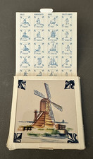 KLM Delft Dutch Windmill Tile Business Class A9 Drainingmill