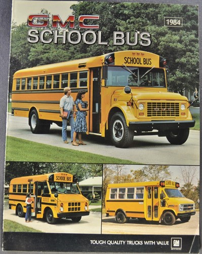 1984 gmc school - school, truck