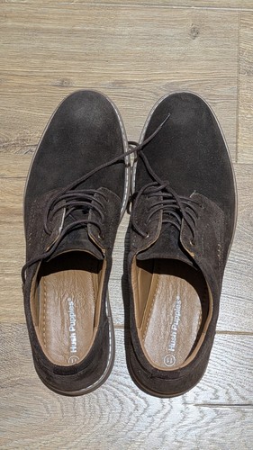 Size dark brown suede - 11,