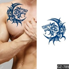 Wolf dog tribal semi - dog,