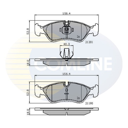 Brake pads set - brake, vauxhall