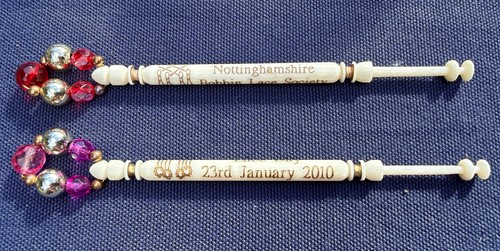 Pair commemorative lace - pair,