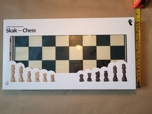 Skak chess wooden - -,