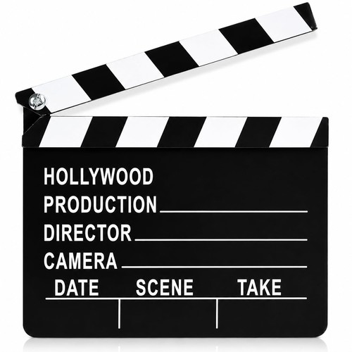 Artcreativity movie clapboard - movie,