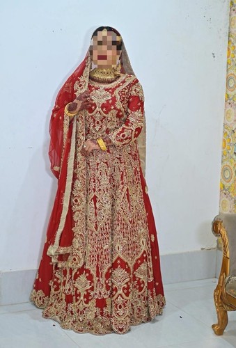 Full wedding outfit lengha