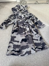 Boys Dressing Gown M&S Grey