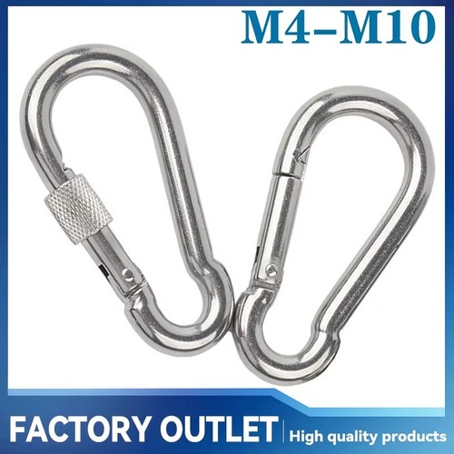 Carabiner clips hooks heavy - clips,