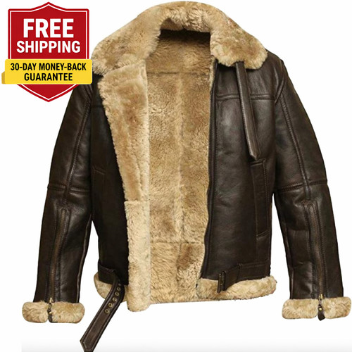 Mens raf real - mens, leather