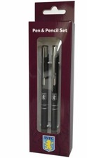 Aston Villa Pen & Pencil Set Official Licensed - Football Gift