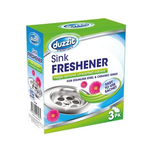 Sink freshener helps remove - sink,