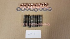 Ford CVH 1.6 Fiesta Escort RS Turbo series 1 and 2 Exhaust stud + Nut kit / set
