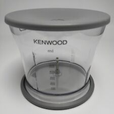 KENWOOD TRIBLADE Hand Mixer/Blender Mini Chopper Bowl Attach w Lid & Rubber Seal