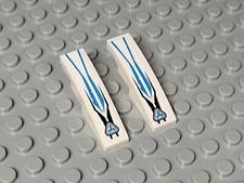 Lego 11153 Brick Curved Slope 1x4 with Stickers Select Colour/Various Quantity