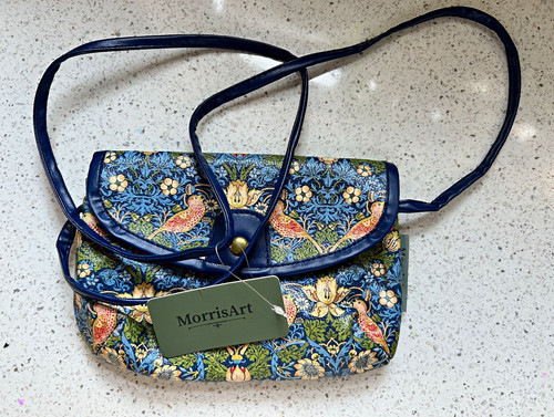 Morrisart blue woven - morrisart, floral