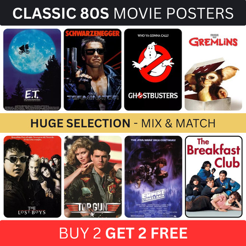 Classic 80s film posters movie - classic,