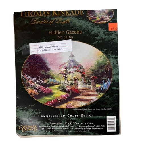 Thomas kinkade cross stitch - kinkade,
