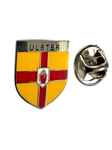 Ulster shield metal pin badge - ulster,
