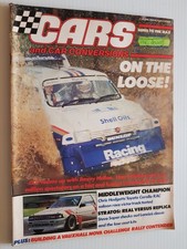 Cars and Car Conversions Magazine January 1987 Mini Lancia Stratos Corolla Nova