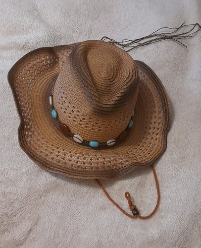 Western straw cowboy - western,