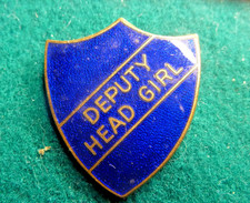 Vintage School Badge Deputy