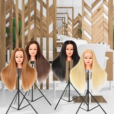 Manikin Head Model Hair