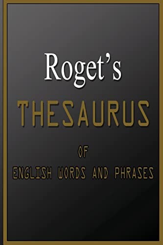 Roget thesaurus english - thesaurus,